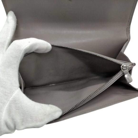 635197BV (L2) Louis Vuitton Wallet Long Gray Epi Leather - Picture 6 of 10